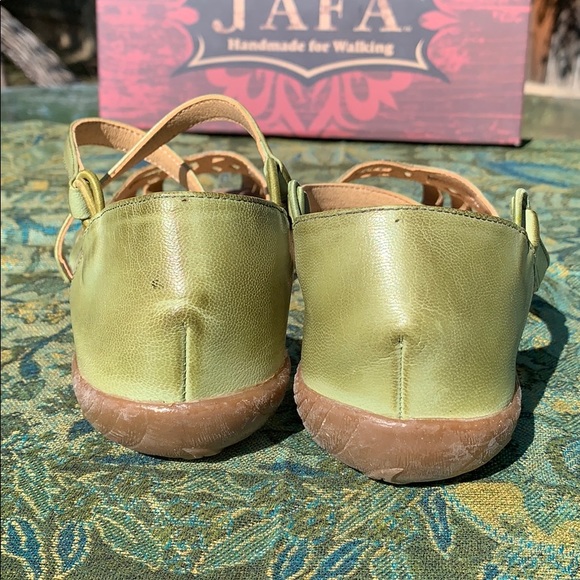 JAFA 135 Green Sandals Size 37/7 NIB - Picture 4 of 9